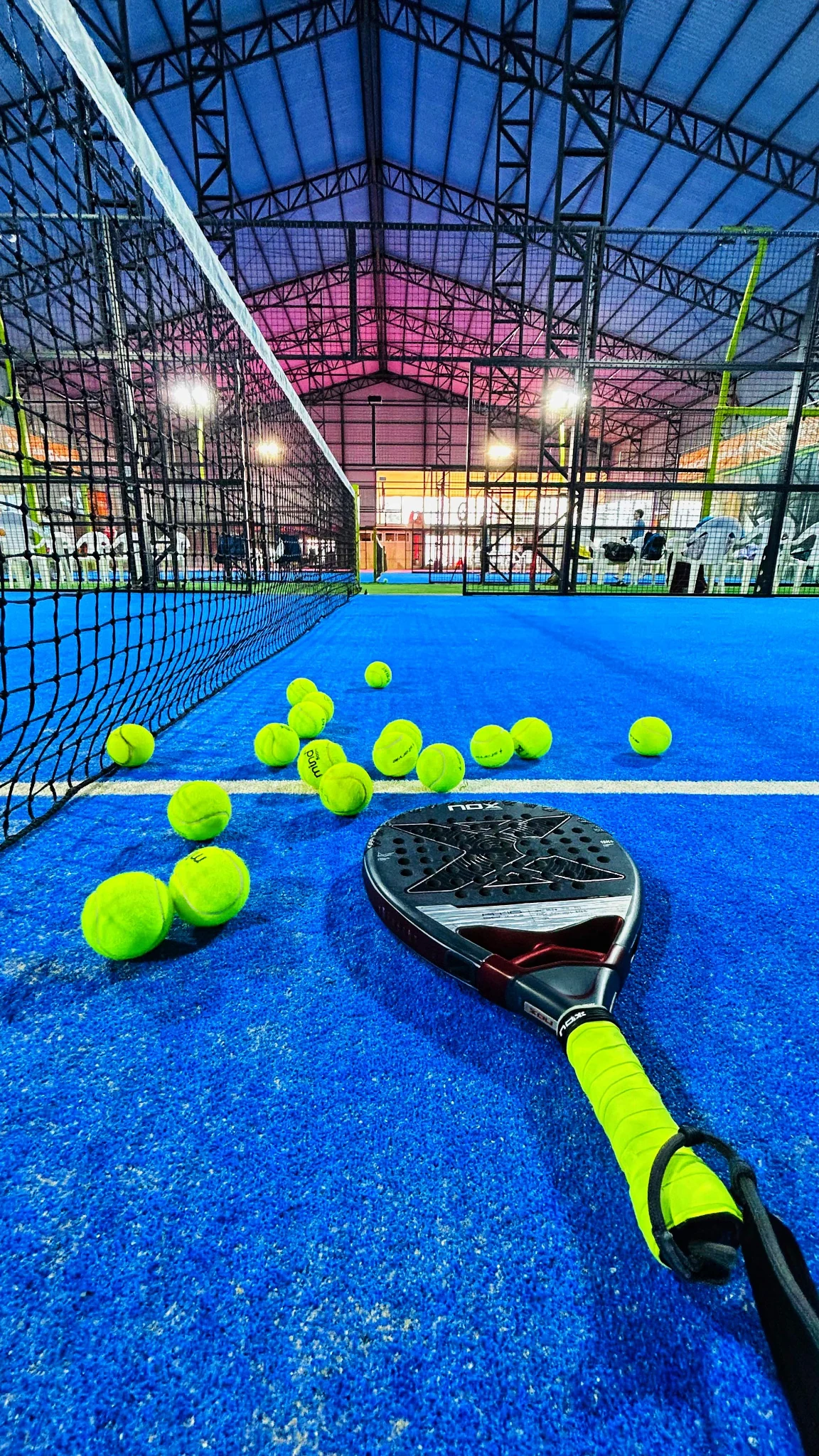 Cancha de pádel en Club Bahía Sports