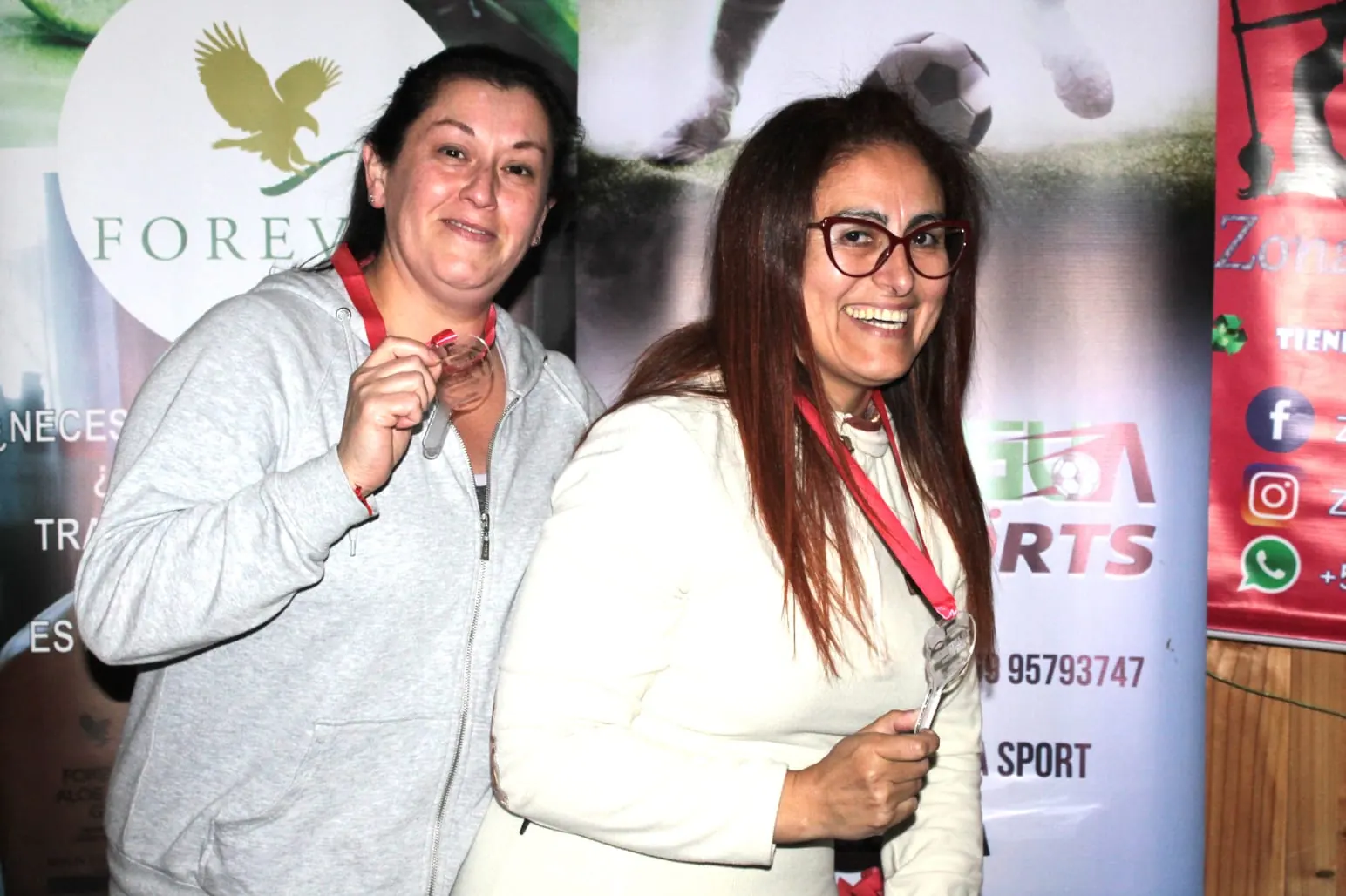 Momento de Pincoyas Pádel en Club Bahía Sports