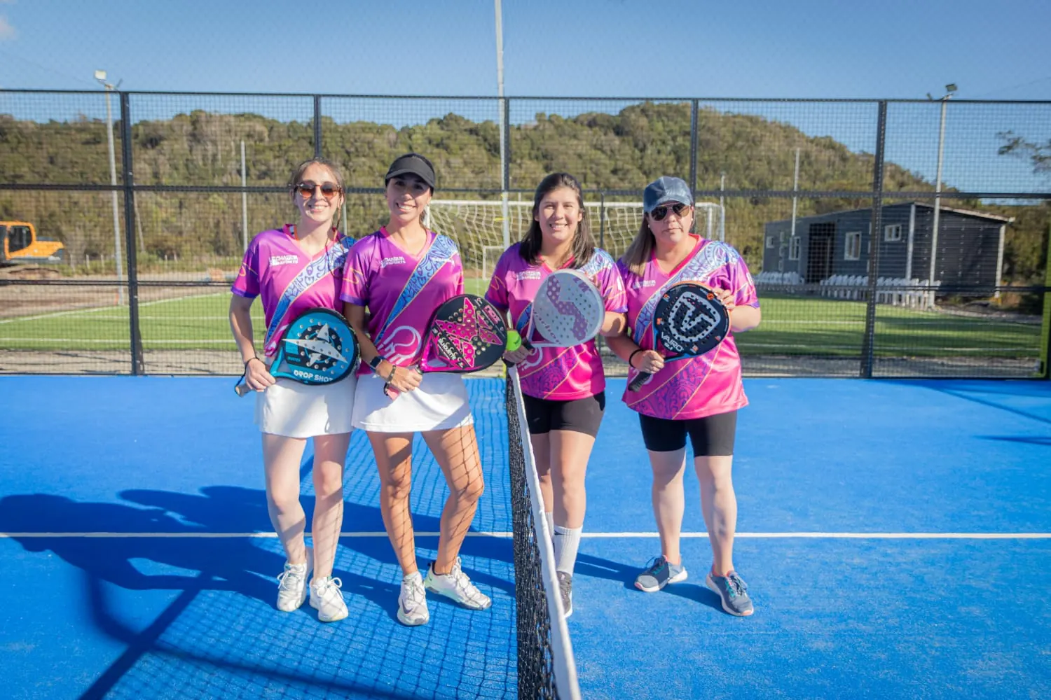 Momento de Pincoyas Pádel en Club Bahía Sports