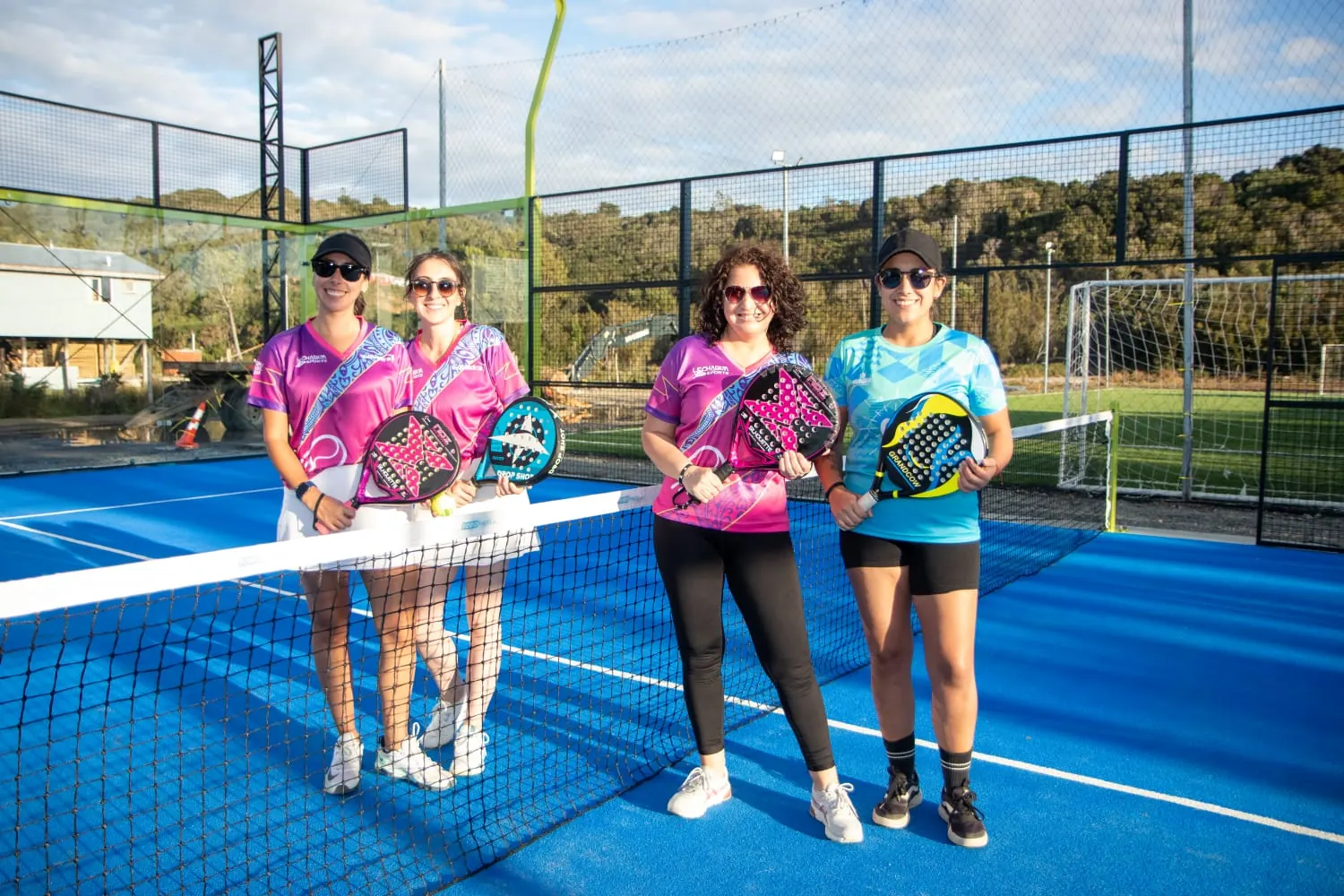 Momento de Pincoyas Pádel en Club Bahía Sports
